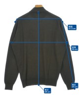 FILIPPO DE LAURENTIIS（フィリッポデラウレンティス）ニット・セーター 茶 サイズ:54(L位) メンズ/2200697628312