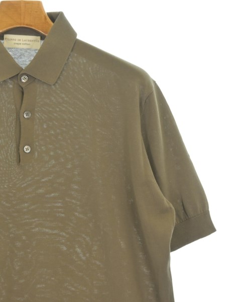 FILIPPO DE LAURENTIIS（フィリッポデラウレンティス）ニット・セーター 茶 サイズ:52(XXL位) メンズ/2200697628329