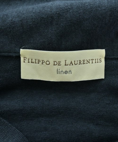 FILIPPO DE LAURENTIIS（フィリッポデラウレンティス）ポロシャツ 紺 サイズ:44(S位) メンズ/2200716981046
