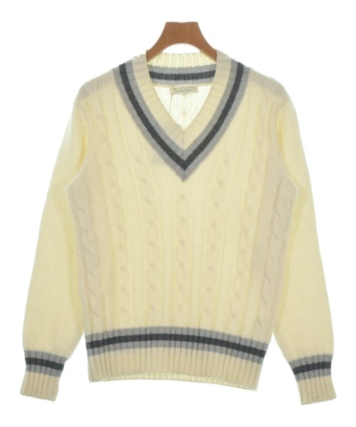 FILIPPO DE LAURENTIIS(フィリッポデラウレンティス)ニット・セーター 白 サイズ:48(L位)/2200648112013
