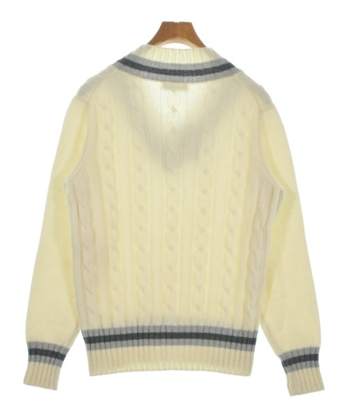 FILIPPO DE LAURENTIIS（フィリッポデラウレンティス）ニット・セーター 白 サイズ:48(L位) メンズ/2200648112013
