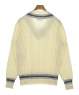 FILIPPO DE LAURENTIIS（フィリッポデラウレンティス）ニット・セーター 白 サイズ:48(L位) メンズ/2200648112013