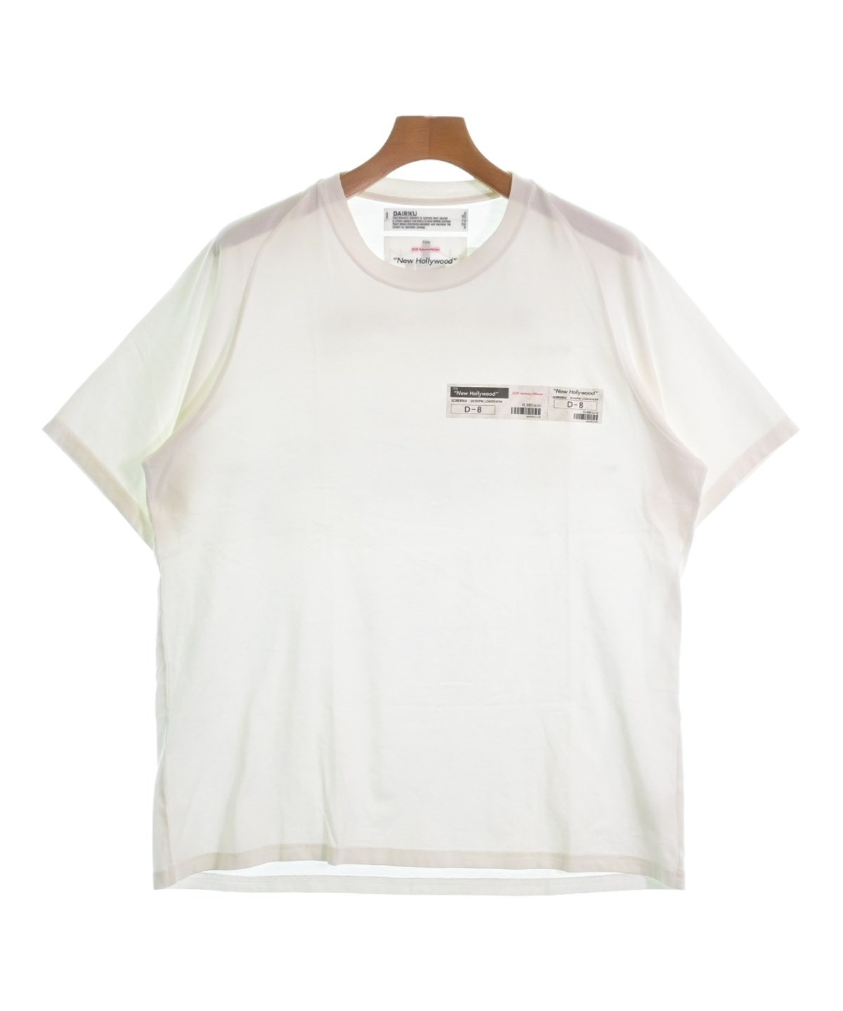 DAIRIKU（ダイリク）Tシャツ・カットソー 白 サイズ:M メンズ