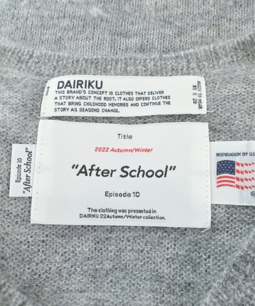 DAIRIKU（ダイリク）ニット・セーター グレー サイズ:F メンズ/2200637259026