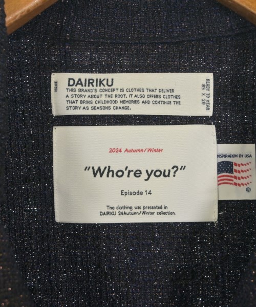 DAIRIKU（ダイリク）カジュアルシャツ 紺 サイズ:L メンズ/2200639941028