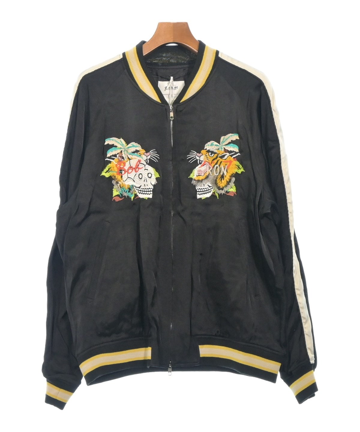 doublet(ダブレット)スタジャン 黒 サイズ:L メンズ doublet(ダブレット)スタジャン 黒 サイズ:L メンズ