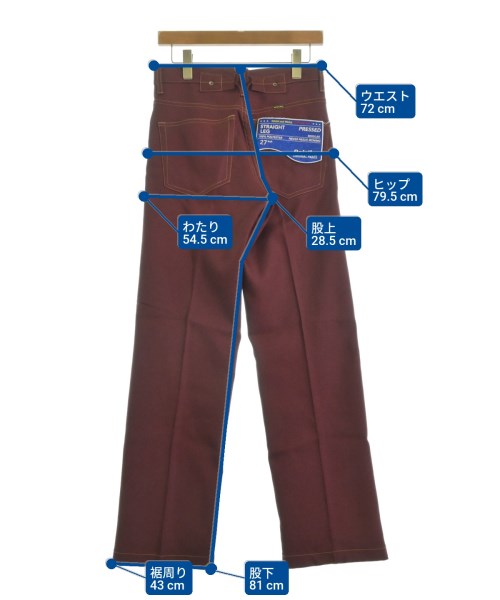 DAIRIKU（ダイリク）その他 赤 サイズ:27(XS位) メンズ/2200623552063