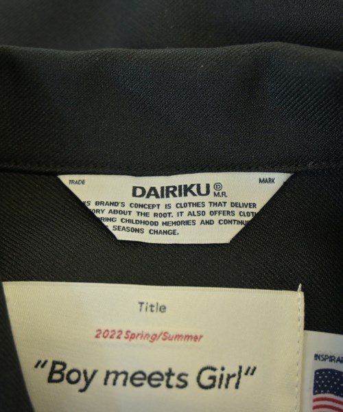 DAIRIKU（ダイリク）その他 黒 サイズ:S メンズ/2200620340021