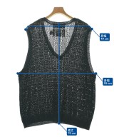 DAIRIKU（ダイリク）ベスト 黒 サイズ:F メンズ/2200620395403