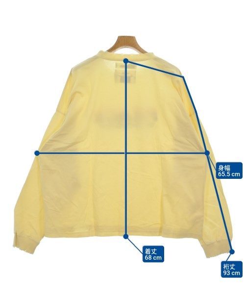 DAIRIKU（ダイリク）Tシャツ・カットソー 黄 サイズ:F メンズ/2200632110025