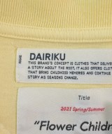 DAIRIKU（ダイリク）Tシャツ・カットソー 黄 サイズ:F メンズ/2200632110025