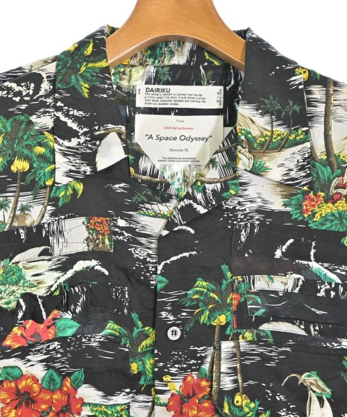 DAIRIKU（ダイリク）カジュアルシャツ 黒 サイズ:M メンズ/2200632701117