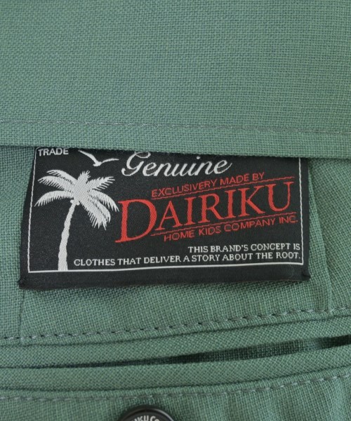 DAIRIKU（ダイリク）その他 緑 サイズ:29(S位) メンズ/2200610500053