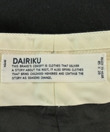 DAIRIKU（ダイリク）スラックス 黒 サイズ:29(S位) メンズ/2200613274029