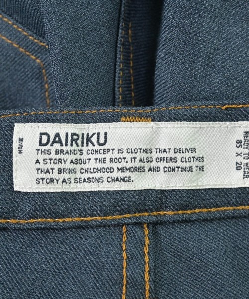DAIRIKU（ダイリク）その他 青 サイズ:29(S位) メンズ/2200613567084