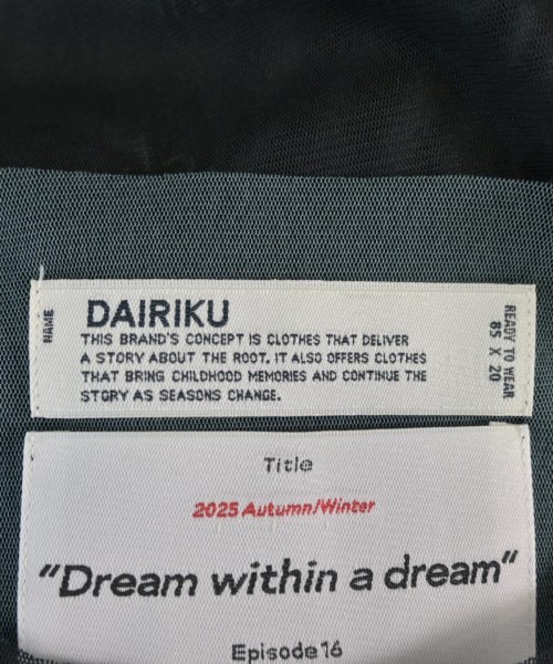 DAIRIKU（ダイリク）Tシャツ・カットソー 黒 サイズ:L メンズ/2200617507055