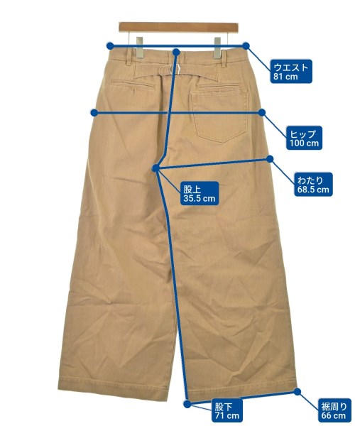 DAIRIKU（ダイリク）デニムパンツ ベージュ サイズ:29(M位) メンズ/2200618147021