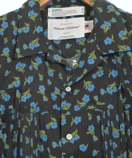 DAIRIKU（ダイリク）カジュアルシャツ 黒 サイズ:M メンズ/2200679424048