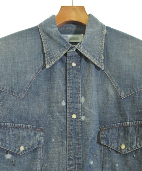 DAIRIKU（ダイリク）カジュアルシャツ 青 サイズ:M メンズ/2200680406019
