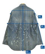 DAIRIKU（ダイリク）カジュアルシャツ 青 サイズ:M メンズ/2200680406019