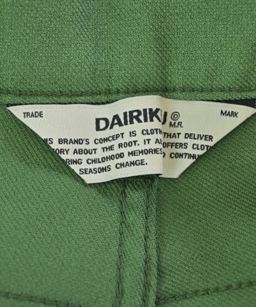 DAIRIKU（ダイリク）その他 緑 サイズ:29(S位) メンズ/2200698561069