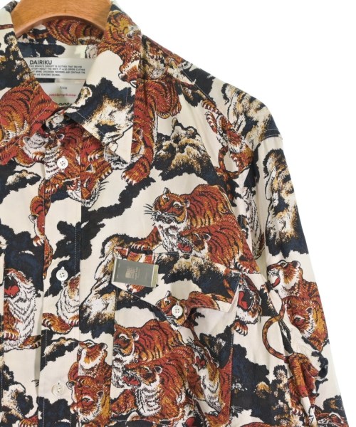 DAIRIKU（ダイリク）カジュアルシャツ 白 サイズ:M メンズ/2200655512059