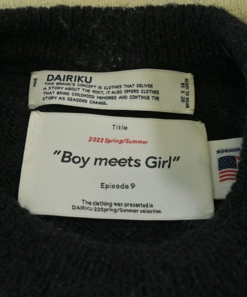 DAIRIKU（ダイリク）ニット・セーター 白 サイズ:F メンズ/2200656839056