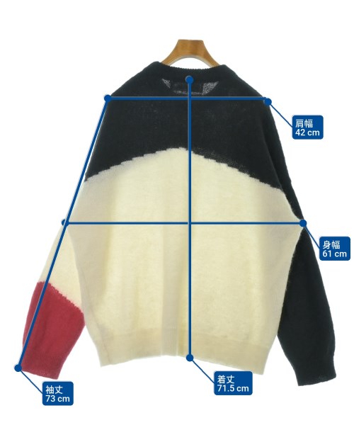 DAIRIKU（ダイリク）ニット・セーター 白 サイズ:F メンズ/2200656839056