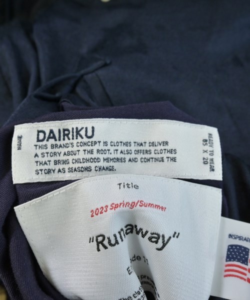 DAIRIKU（ダイリク）その他 紺 サイズ:S メンズ/2200713410013
