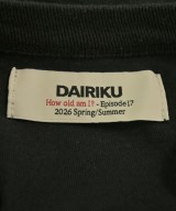 DAIRIKU（ダイリク）Tシャツ・カットソー 黒 サイズ:L メンズ/2200718640033