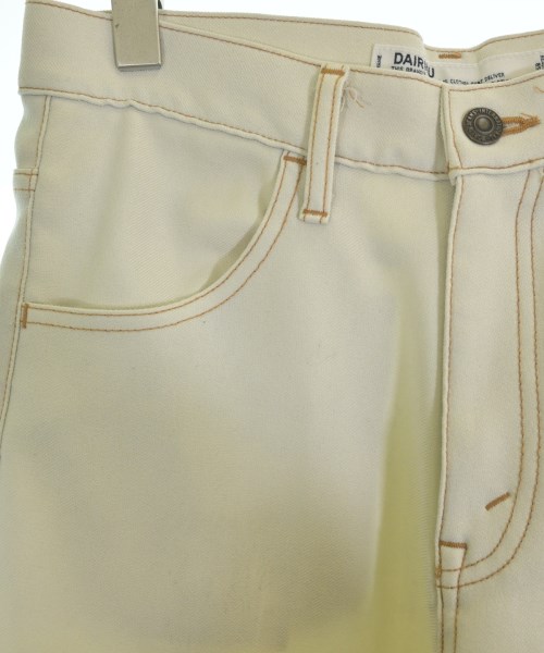 DAIRIKU（ダイリク）その他 白 サイズ:27(XS位) メンズ/2200648450023