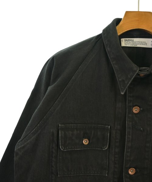 DAIRIKU（ダイリク）デニムジャケット 黒 サイズ:ONE メンズ/2200648561033