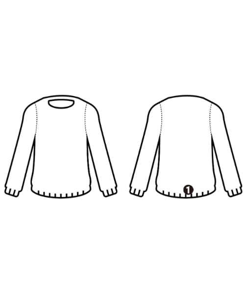 DAIRIKU（ダイリク）ニット・セーター 紫 サイズ:M メンズ/2200649701025