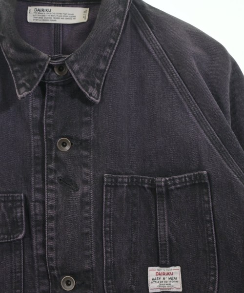 DAIRIKU（ダイリク）デニムジャケット 紫 サイズ:L メンズ/2200652586015