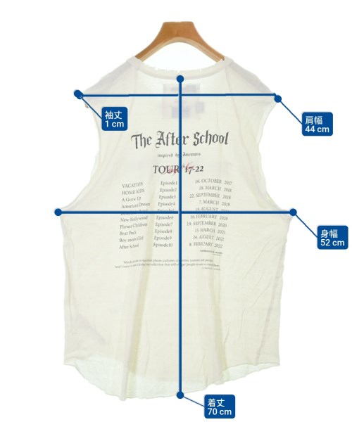 DAIRIKU（ダイリク）Tシャツ・カットソー 白 サイズ:L メンズ/2200654192016