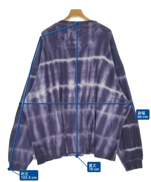 DAIRIKU（ダイリク）Tシャツ・カットソー 紫 サイズ:L メンズ/2200699138154