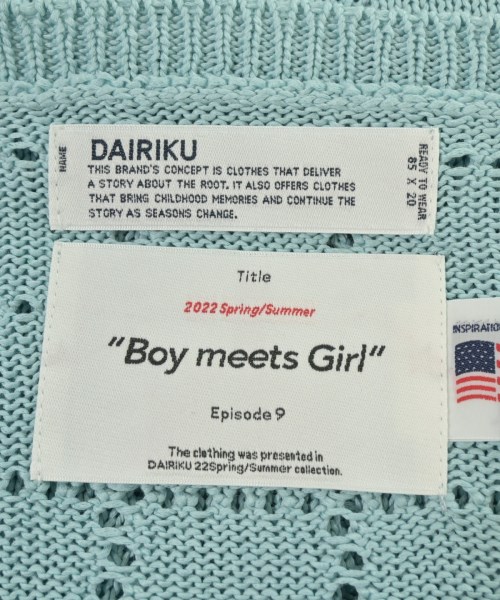 DAIRIKU（ダイリク）ニット・セーター 青 サイズ:-(XXL位) メンズ/2200663799022