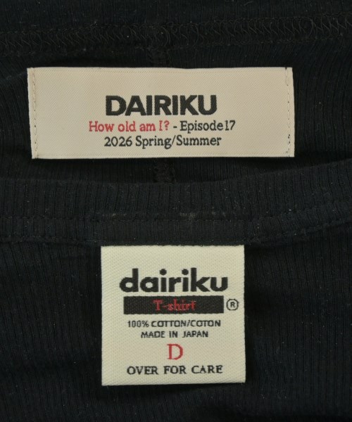 DAIRIKU（ダイリク）Tシャツ・カットソー 紺 サイズ:-(M位) メンズ/2200664262013