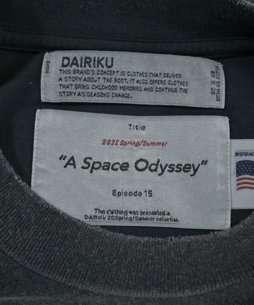 DAIRIKU（ダイリク）Tシャツ・カットソー グレー サイズ:S メンズ/2200664345051