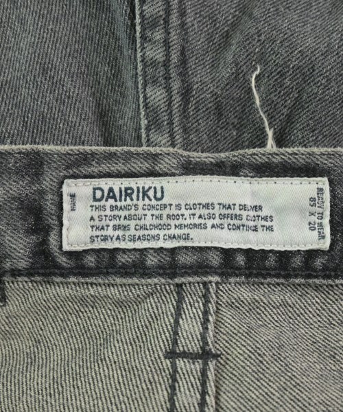 DAIRIKU（ダイリク）デニムパンツ 黒 サイズ:31(M位) メンズ/2200665057014