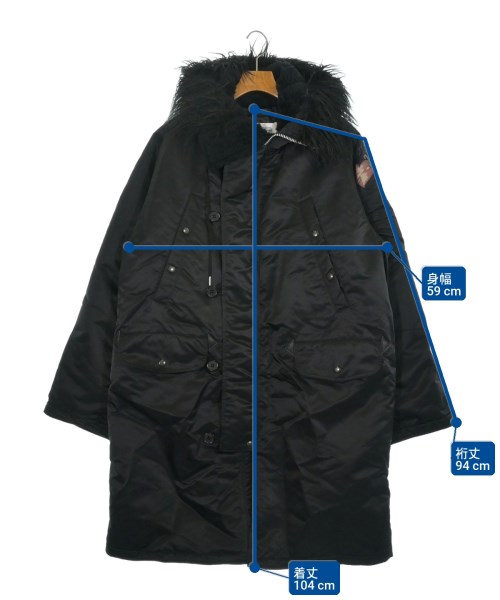 DAIRIKU（ダイリク）コート 黒 サイズ:M メンズ/2200664624019