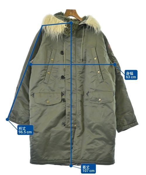 DAIRIKU（ダイリク）コート カーキ サイズ:-(XXL位) メンズ/2200664624033