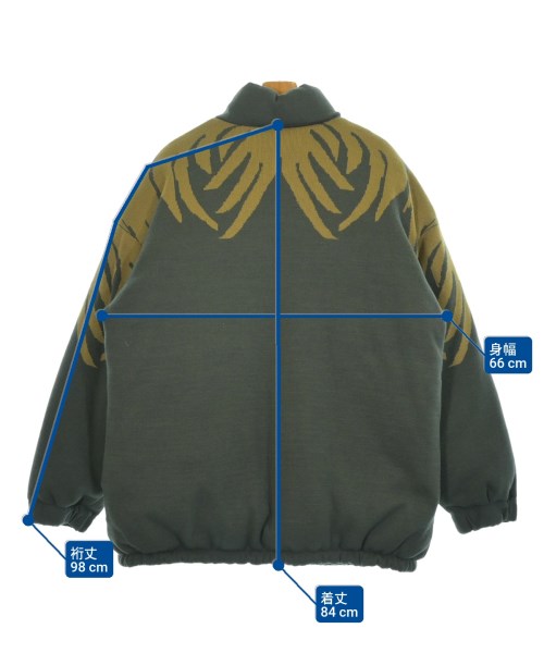 DAIRIKU（ダイリク）ダウンジャケット/ダウンベスト カーキ サイズ:-(XXL位) メンズ/2200664624040