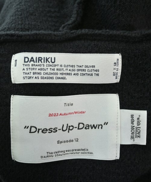DAIRIKU（ダイリク）ニット・セーター 黒 サイズ:M メンズ/2200664624071