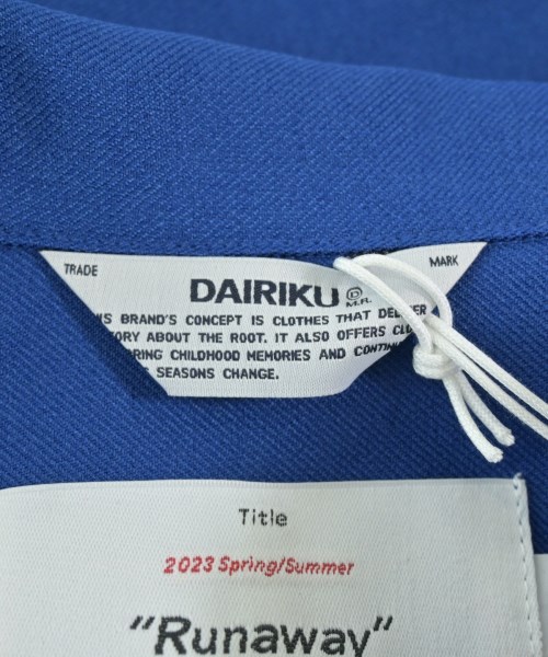 DAIRIKU（ダイリク）その他 青 サイズ:L メンズ/2200664624088