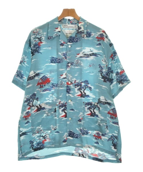 DAIRIKU(ダイリク)カジュアルシャツ 青 サイズ:M/2200664624118