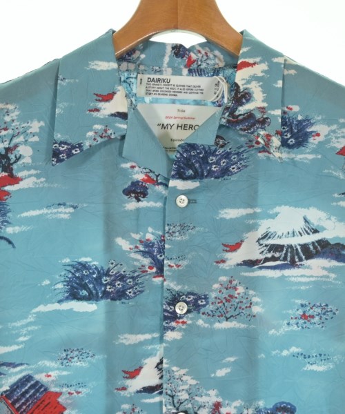 DAIRIKU（ダイリク）カジュアルシャツ 青 サイズ:M メンズ/2200664624118