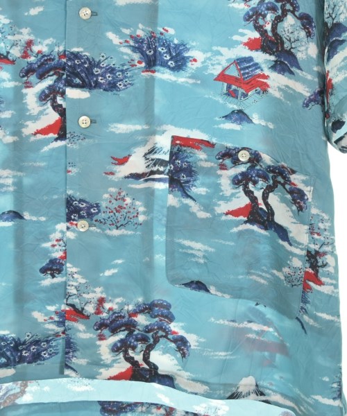 DAIRIKU（ダイリク）カジュアルシャツ 青 サイズ:L メンズ/2200664624125