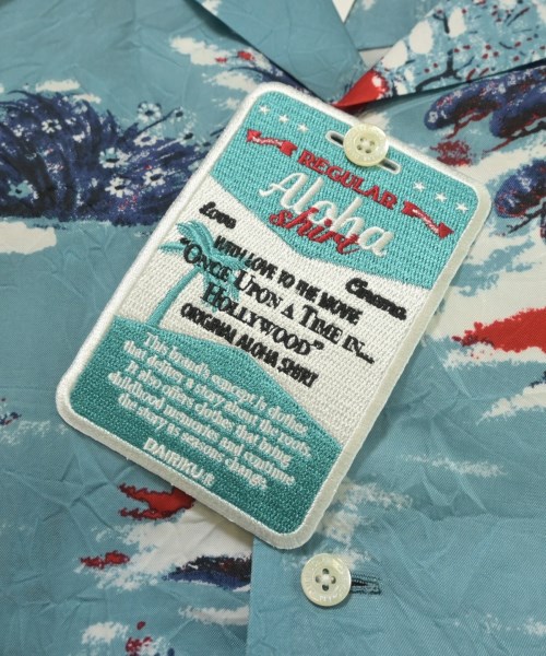 DAIRIKU（ダイリク）カジュアルシャツ 青 サイズ:L メンズ/2200664624125