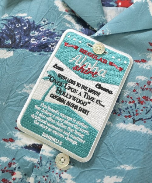 DAIRIKU（ダイリク）カジュアルシャツ 青 サイズ:M メンズ/2200664624132